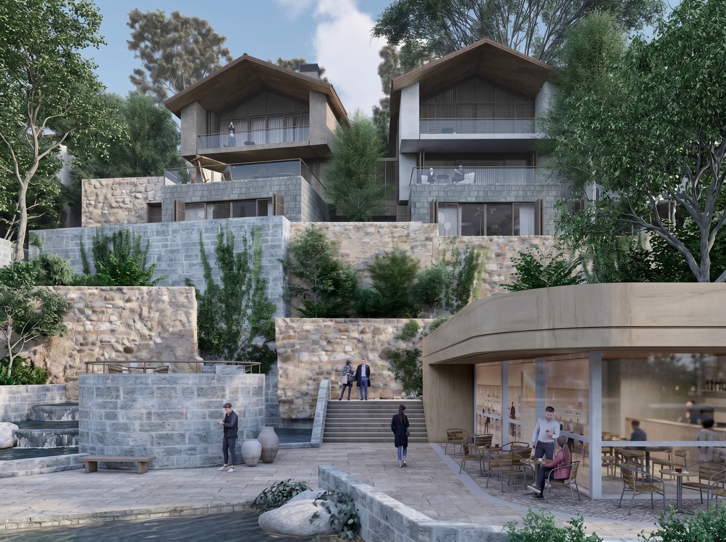 Beykoz Residences — Wohnraum im Innenbereich